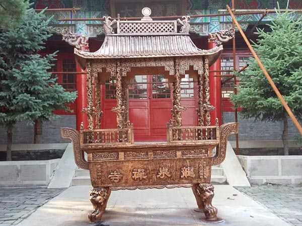 龍泉寺香鼎翻新